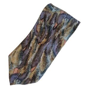 Cocktail Collection Silk Tie Mens Necktie Colorful Abstract Business Career